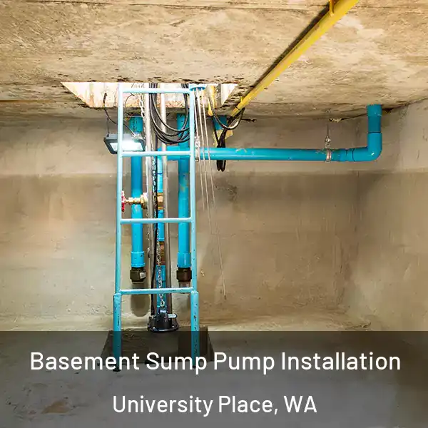  Basement Sump Pump Installation University Place, WA