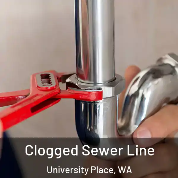  Clogged Sewer Line University Place, WA