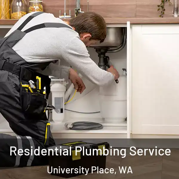  Residential Plumbing Service University Place, WA