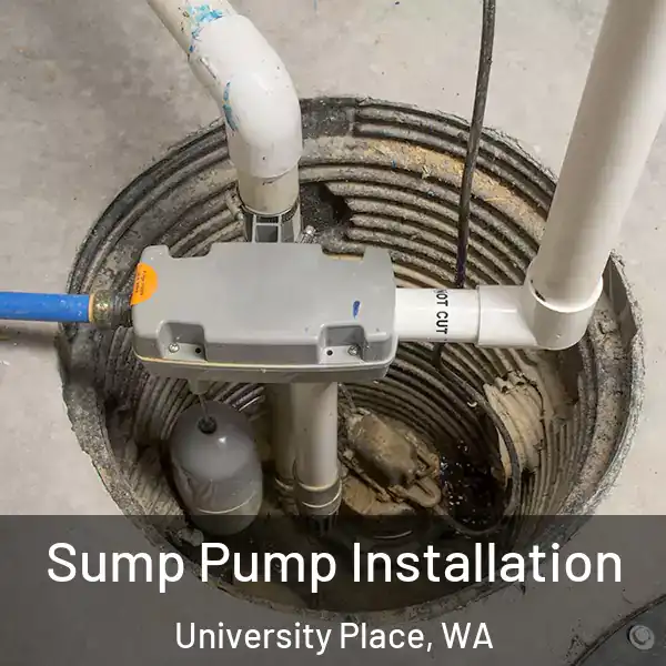  Sump Pump Installation University Place, WA